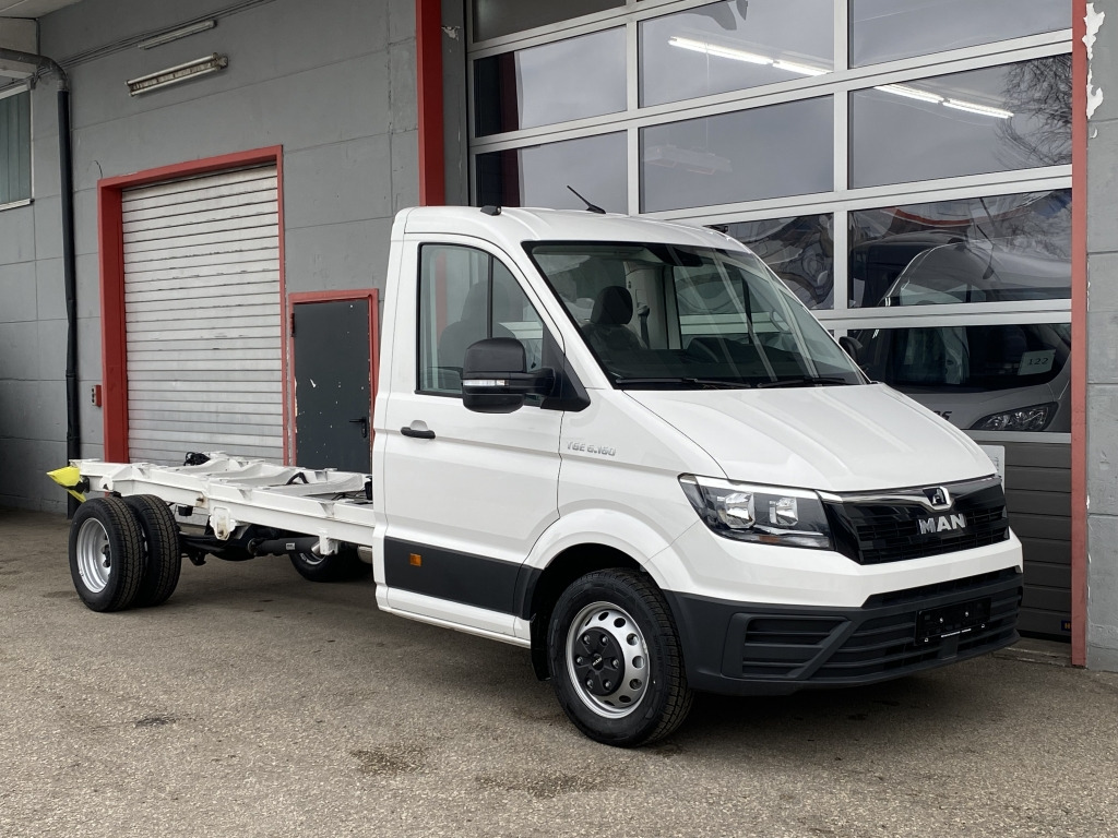 MAN TGE 6.160 Wohnmobil Fahrgestell Klima Tempomat - شاحنة هيكل كابينة: صورة 1 MAN TGE 6.160 Wohnmobil Fahrgestell Klima Tempomat - شاحنة هيكل كابينة: صورة 1