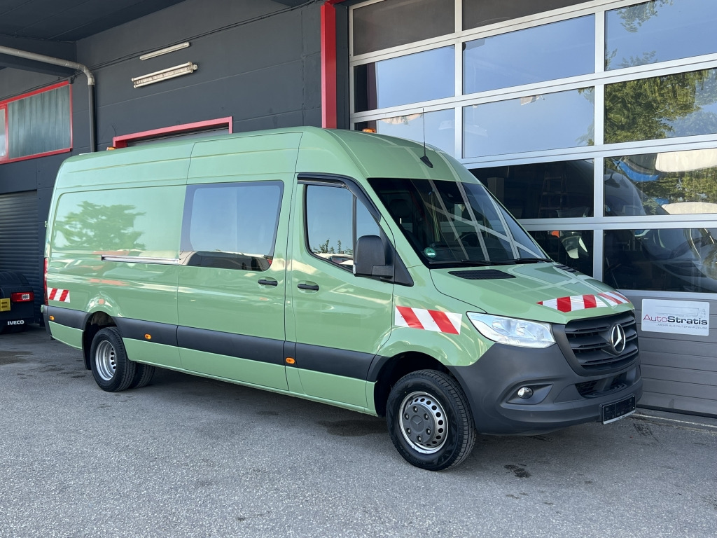 Mercedes-Benz Sprinter 516 CDI MAXI Euro6d MIXTO 5-Sitzer AHK - فان, الشاحنات الصغيرة كابينة مزدوجة: صورة 1 Mercedes-Benz Sprinter 516 CDI MAXI Euro6d MIXTO 5-Sitzer AHK - فان, الشاحنات الصغيرة كابينة مزدوجة: صورة 1