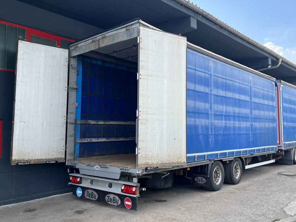 Zebu 3037 Tandem 8.5m P+P Edscha Verdeck - مقطورة ستارة جانبية: صورة 2 Zebu 3037 Tandem 8.5m P+P Edscha Verdeck - مقطورة ستارة جانبية: صورة 2