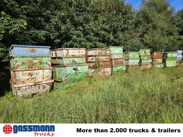 حاوية تفريغ لود لوجر Absetzcontainer div. ca. 5m³ - 20m³ offen: صورة 12