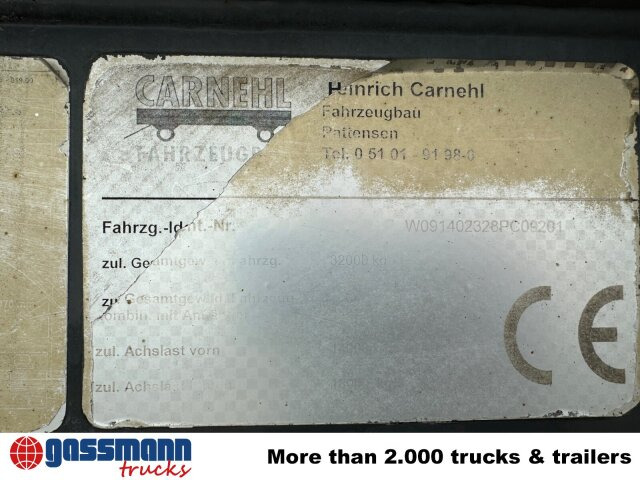 Carnehl CHKS/HH, Stahlmulde ca. 25m³ - قلابة نصف مقطورة نصف مقطورة قلابة: صورة 2 Carnehl CHKS/HH, Stahlmulde ca. 25m³ - قلابة نصف مقطورة نصف مقطورة قلابة: صورة 2