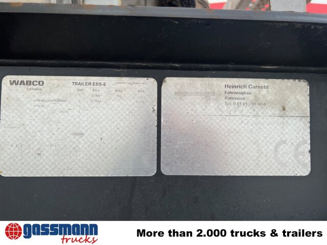 Carnehl CHKS32/2HG, Stahlmulde ca. 23m³, Liftachse - قلابة نصف مقطورة نصف مقطورة قلابة: صورة 4 Carnehl CHKS32/2HG, Stahlmulde ca. 23m³, Liftachse - قلابة نصف مقطورة نصف مقطورة قلابة: صورة 4