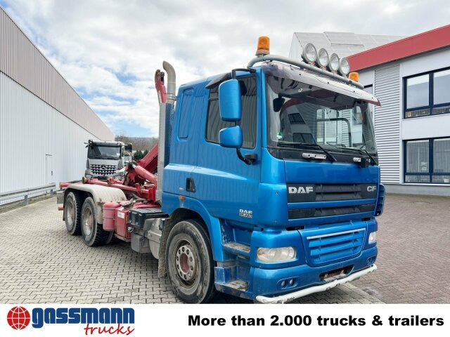 DAF AT 85.460 6x4, Abrollkipper Palfinger T20 - شاحنة ذات خطاف, شاحنة كرين: صورة 4 DAF AT 85.460 6x4, Abrollkipper Palfinger T20 - شاحنة ذات خطاف, شاحنة كرين: صورة 4