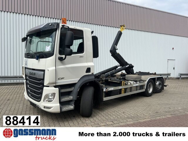 DAF CF 480 6x2, Lenk-/Liftachse - شاحنة ذات خطاف: صورة 1 DAF CF 480 6x2, Lenk-/Liftachse - شاحنة ذات خطاف: صورة 1