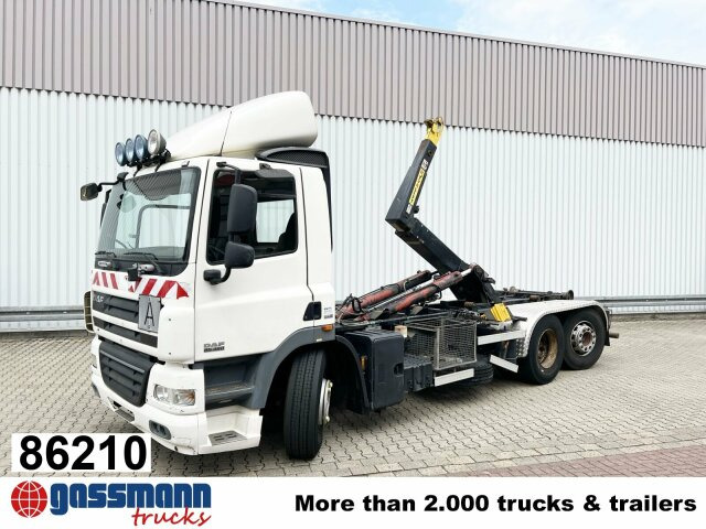 DAF CF 85.460 6x2, Lenk-/Liftachse - شاحنة ذات خطاف: صورة 1 DAF CF 85.460 6x2, Lenk-/Liftachse - شاحنة ذات خطاف: صورة 1