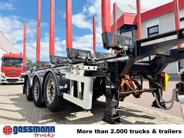 نصف مقطورة اخشاب Doll LOGO H3L-14XL, Liftachse, Nachlauflenkachse,: صورة 13