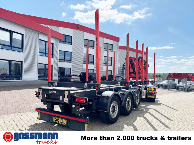 نصف مقطورة اخشاب Doll LOGO H3L-14XL, Liftachse, Nachlauflenkachse,: صورة 11