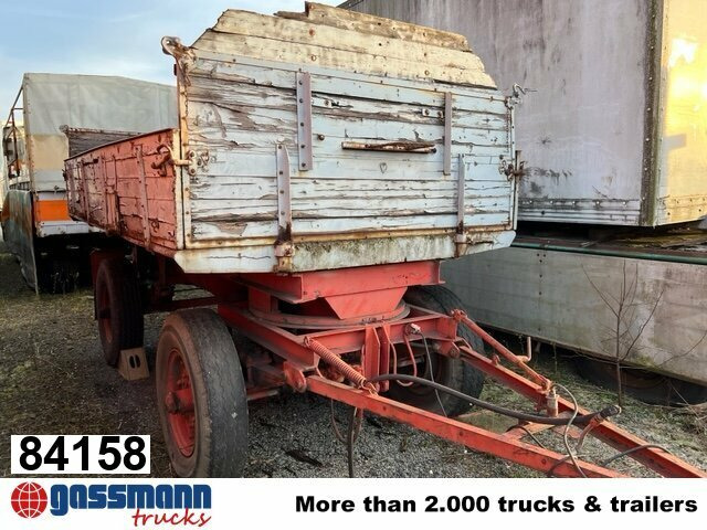 Gummiwagen 2-Seiten-Kippanhänger - مقطورة قلاب: صورة 1 Gummiwagen 2-Seiten-Kippanhänger - مقطورة قلاب: صورة 1