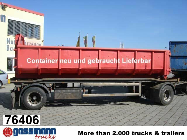 Hüffermann HAR 1870 - مقطورة هوك ليفت/ لود لوجر: صورة 1 Hüffermann HAR 1870 - مقطورة هوك ليفت/ لود لوجر: صورة 1