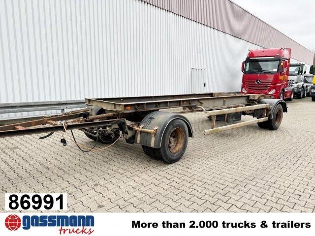 Hüffermann HSA 18.70, Schlittenabroller - مقطورة هوك ليفت/ لود لوجر: صورة 1 Hüffermann HSA 18.70, Schlittenabroller - مقطورة هوك ليفت/ لود لوجر: صورة 1