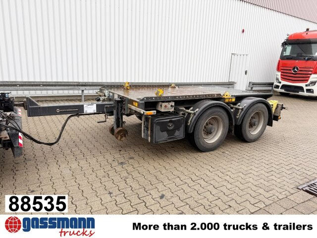 Hüffermann HTM 13.35 P Absetzanhänger - مقطورة نقل الحاويات: صورة 1 Hüffermann HTM 13.35 P Absetzanhänger - مقطورة نقل الحاويات: صورة 1