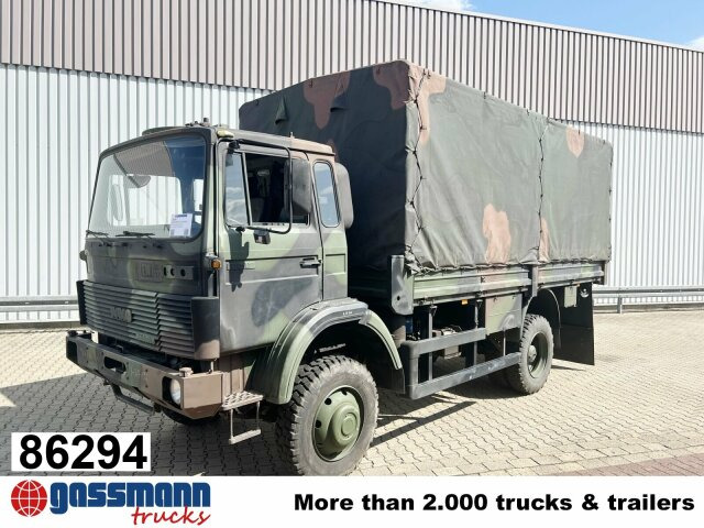 Iveco 110-17 AW 4x4, Ex-Bundeswehr, Küche - شاحنات مسطحة: صورة 1 Iveco 110-17 AW 4x4, Ex-Bundeswehr, Küche - شاحنات مسطحة: صورة 1