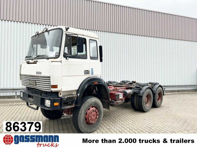 Iveco 260-34 AHW 6x6, V8, Manual, Full Steel - شاحنة هيكل كابينة: صورة 1 Iveco 260-34 AHW 6x6, V8, Manual, Full Steel - شاحنة هيكل كابينة: صورة 1