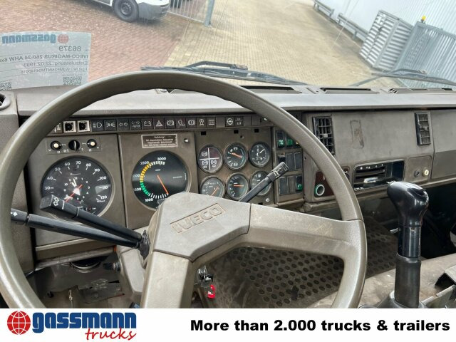 Iveco 260-34 AHW 6x6, V8, Manual, Full Steel - شاحنة هيكل كابينة: صورة 2 Iveco 260-34 AHW 6x6, V8, Manual, Full Steel - شاحنة هيكل كابينة: صورة 2