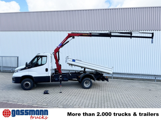 Iveco Daily 70C18H 4x2 mit Kran HMF 340-K3, Funk - شاحنة قلاب, شاحنة كرين: صورة 4 Iveco Daily 70C18H 4x2 mit Kran HMF 340-K3, Funk - شاحنة قلاب, شاحنة كرين: صورة 4