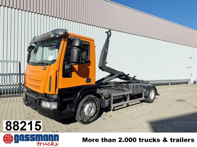 Iveco Euro Cargo 160E25 4x2, HIAB Abroller - شاحنة ذات خطاف: صورة 1 Iveco Euro Cargo 160E25 4x2, HIAB Abroller - شاحنة ذات خطاف: صورة 1