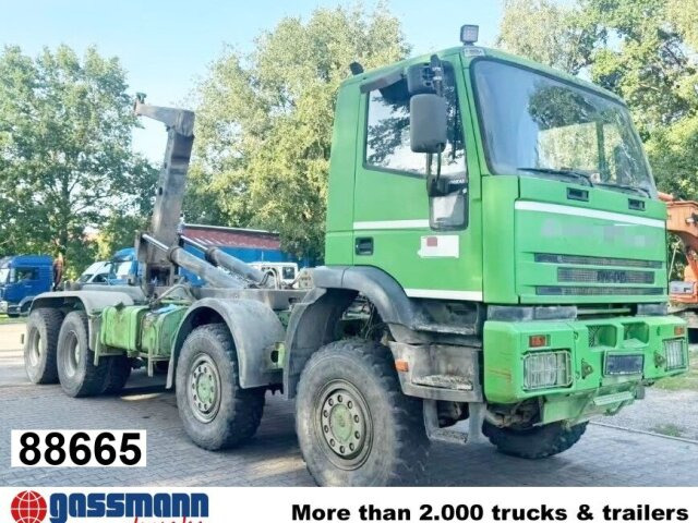 Iveco Euro Tech 410EH42 8x8, Abrollkipper - شاحنة ذات خطاف: صورة 1 Iveco Euro Tech 410EH42 8x8, Abrollkipper - شاحنة ذات خطاف: صورة 1