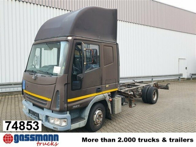 Iveco EuroCargo 75 E 17/4x2, 6x VORHANDEN! - شاحنة مقفلة: صورة 1 Iveco EuroCargo 75 E 17/4x2, 6x VORHANDEN! - شاحنة مقفلة: صورة 1