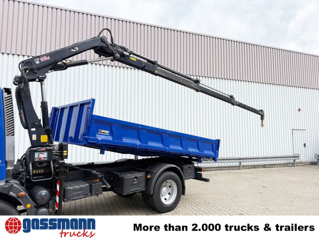 Iveco EuroCargo ML120E28K 4x2 mit Kran Hiab XS088 ES-3 - شاحنة قلاب, شاحنة كرين: صورة 2 Iveco EuroCargo ML120E28K 4x2 mit Kran Hiab XS088 ES-3 - شاحنة قلاب, شاحنة كرين: صورة 2