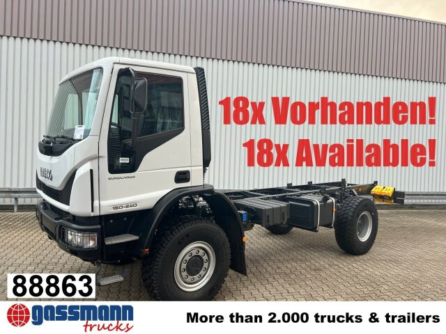 Iveco EuroCargo ML150E24 WS 4x4, Euro3, mehrfach - شاحنة هيكل كابينة: صورة 1 Iveco EuroCargo ML150E24 WS 4x4, Euro3, mehrfach - شاحنة هيكل كابينة: صورة 1
