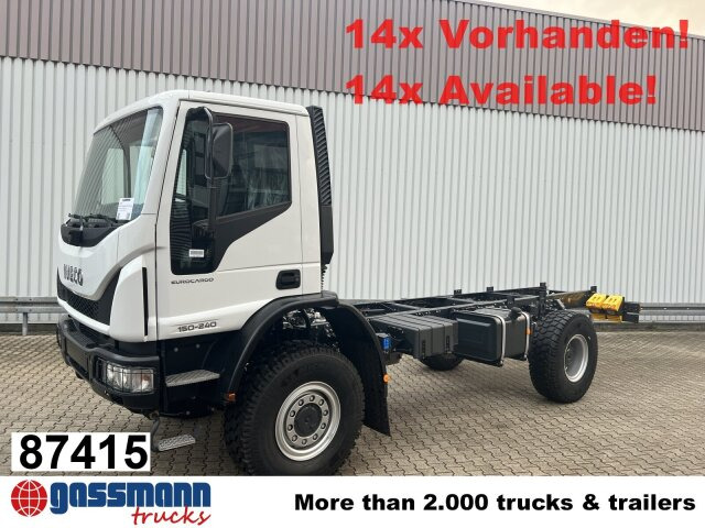 Iveco EuroCargo ML150E24 WS 4x4, Euro3, mehrfach - شاحنة هيكل كابينة: صورة 1 Iveco EuroCargo ML150E24 WS 4x4, Euro3, mehrfach - شاحنة هيكل كابينة: صورة 1