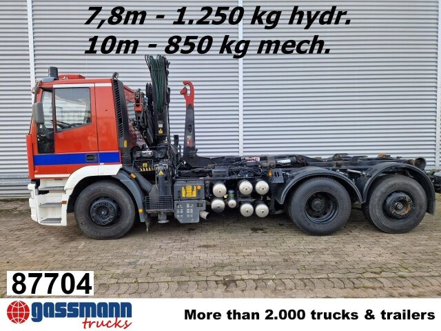Iveco EuroTech 240E38 6x2-4, Lift-/Lenkachse, - شاحنة ذات خطاف, شاحنة كرين: صورة 1 Iveco EuroTech 240E38 6x2-4, Lift-/Lenkachse, - شاحنة ذات خطاف, شاحنة كرين: صورة 1