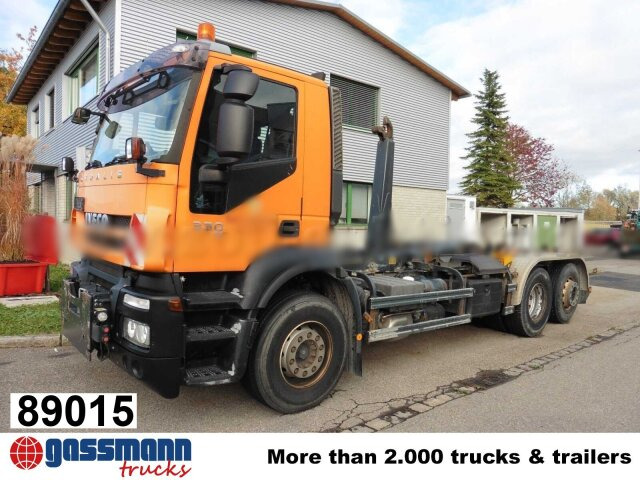 Iveco Stralis AD260S33Y/PS 6x2, Lenk-/Liftachse, - شاحنة ذات خطاف: صورة 1 Iveco Stralis AD260S33Y/PS 6x2, Lenk-/Liftachse, - شاحنة ذات خطاف: صورة 1