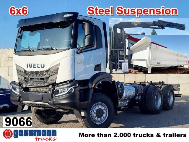 Iveco T-Way 360 6x6, Kran 12-21m/t - شاحنة قلاب, شاحنة كرين: صورة 1 Iveco T-Way 360 6x6, Kran 12-21m/t - شاحنة قلاب, شاحنة كرين: صورة 1
