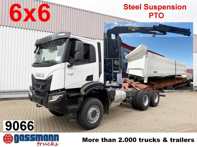 Iveco T-Way 360 6x6, Kran 12-21m/t - شاحنة قلاب, شاحنة كرين: صورة 1 Iveco T-Way 360 6x6, Kran 12-21m/t - شاحنة قلاب, شاحنة كرين: صورة 1