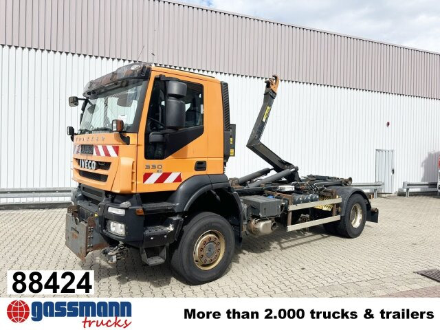 Iveco Trakker AD190T33WP 4x4, Winterdienstausstattung - شاحنة ذات خطاف: صورة 1 Iveco Trakker AD190T33WP 4x4, Winterdienstausstattung - شاحنة ذات خطاف: صورة 1