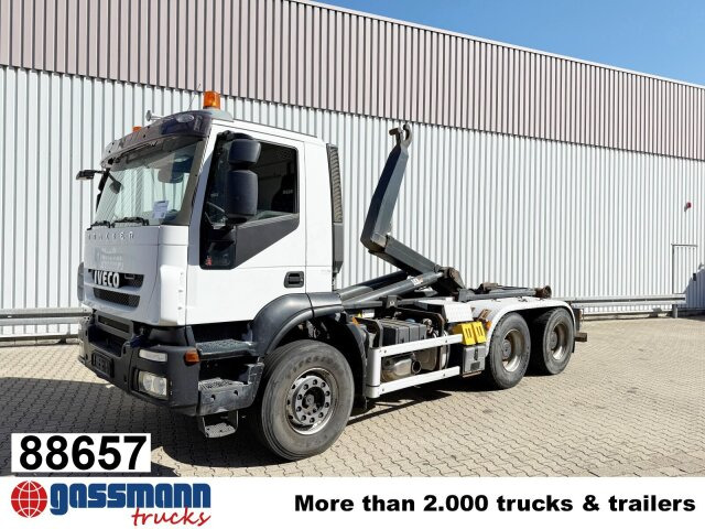 Iveco Trakker AD260T41/P 6x4, EEV, VDL S-21-5200 - شاحنة ذات خطاف: صورة 1 Iveco Trakker AD260T41/P 6x4, EEV, VDL S-21-5200 - شاحنة ذات خطاف: صورة 1