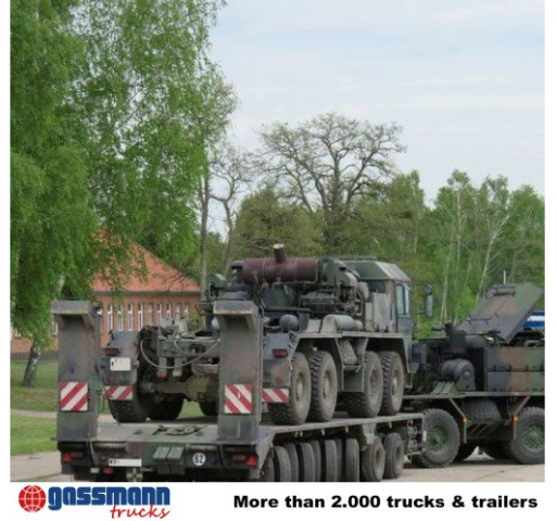 Kässbohrer SLT 56 t, Elefant (Franziska) EX BW - عربة منخفضة مسطحة نصف مقطورة: صورة 2 Kässbohrer SLT 56 t, Elefant (Franziska) EX BW - عربة منخفضة مسطحة نصف مقطورة: صورة 2