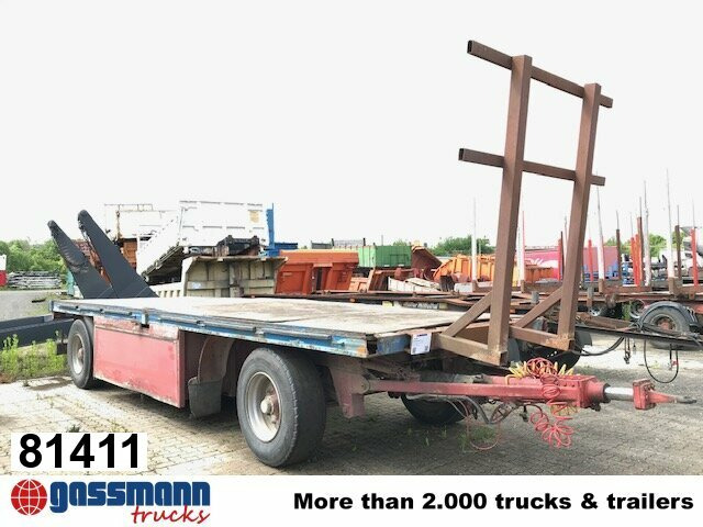 Kässbohrer V 12L - مقطورات مسطحة: صورة 1 Kässbohrer V 12L - مقطورات مسطحة: صورة 1