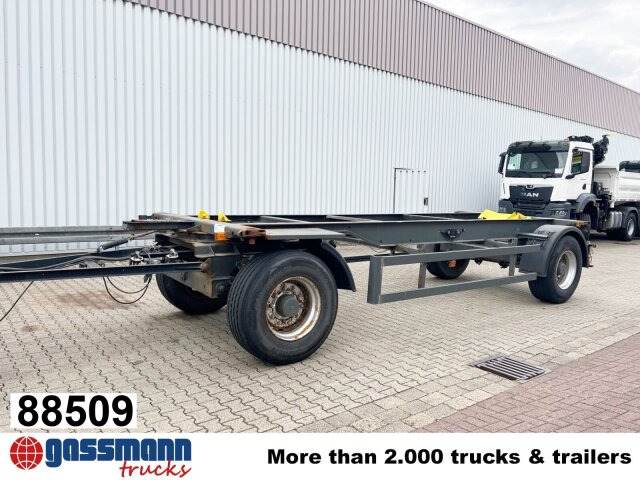 Kögel AWE 18, Ex-Fahrschule - مقطورة نقل الحاويات: صورة 1 Kögel AWE 18, Ex-Fahrschule - مقطورة نقل الحاويات: صورة 1