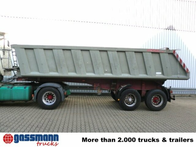 Kögel SKML 18, Alu Kastenmulde ca. 19m³ - قلابة نصف مقطورة نصف مقطورة قلابة: صورة 2 Kögel SKML 18, Alu Kastenmulde ca. 19m³ - قلابة نصف مقطورة نصف مقطورة قلابة: صورة 2