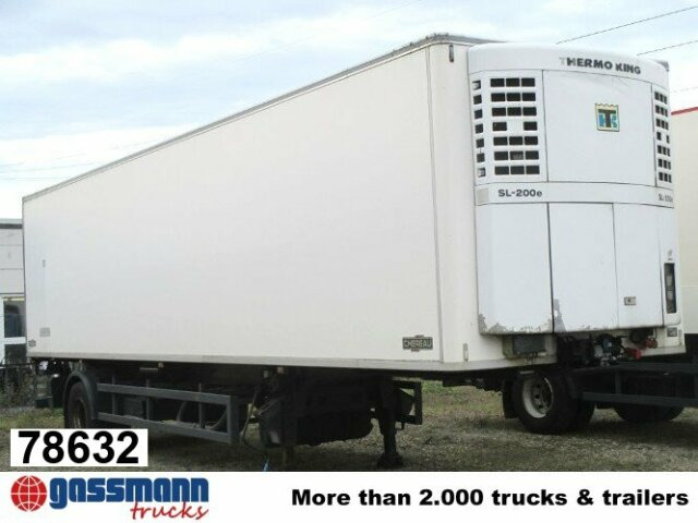 Kögel ZVKA 10 City-Sattel Thermo King SL 200e - نصف مقطورة مُبرِّدة: صورة 1 Kögel ZVKA 10 City-Sattel Thermo King SL 200e - نصف مقطورة مُبرِّدة: صورة 1