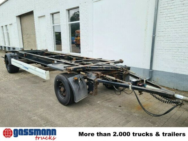 Krone AZW 18, BDF - مقطورة نقل الحاويات: صورة 2 Krone AZW 18, BDF - مقطورة نقل الحاويات: صورة 2