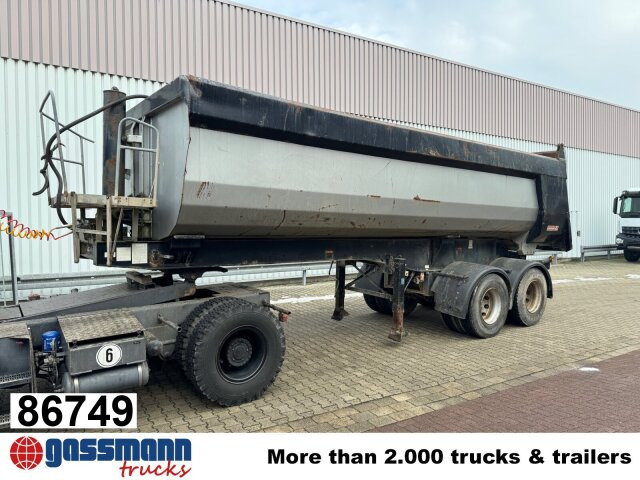 Langendorf SKA-HS 18/27, Stahlmulde ca. 24m³ - قلابة نصف مقطورة نصف مقطورة قلابة: صورة 1 Langendorf SKA-HS 18/27, Stahlmulde ca. 24m³ - قلابة نصف مقطورة نصف مقطورة قلابة: صورة 1