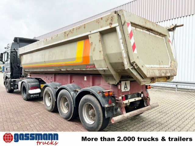 Langendorf SKS-HS 24/28, Stahlmulde ca. 24m³, Liftachse - قلابة نصف مقطورة نصف مقطورة قلابة: صورة 5 Langendorf SKS-HS 24/28, Stahlmulde ca. 24m³, Liftachse - قلابة نصف مقطورة نصف مقطورة قلابة: صورة 5