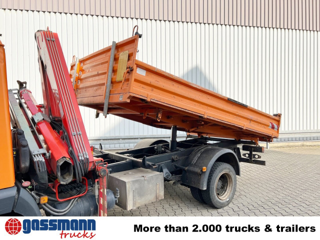 MAN 8.163 4x2 BB mit Kran Fassi F60A.23 - شاحنة قلاب, شاحنة كرين: صورة 2 MAN 8.163 4x2 BB mit Kran Fassi F60A.23 - شاحنة قلاب, شاحنة كرين: صورة 2