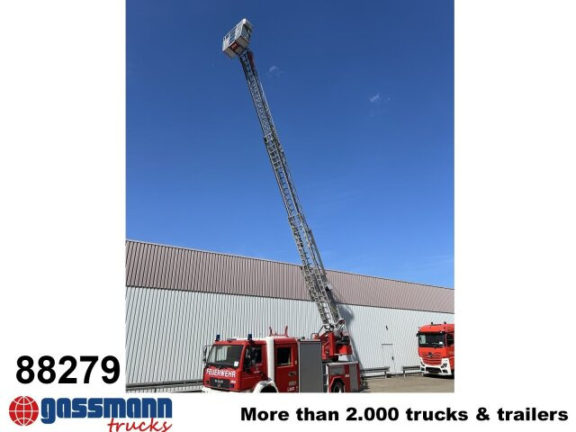 MAN LE 15.255 4x2 LLC Doka, Metz DLA-K 12/9 - سيارة إطفاء: صورة 1 MAN LE 15.255 4x2 LLC Doka, Metz DLA-K 12/9 - سيارة إطفاء: صورة 1