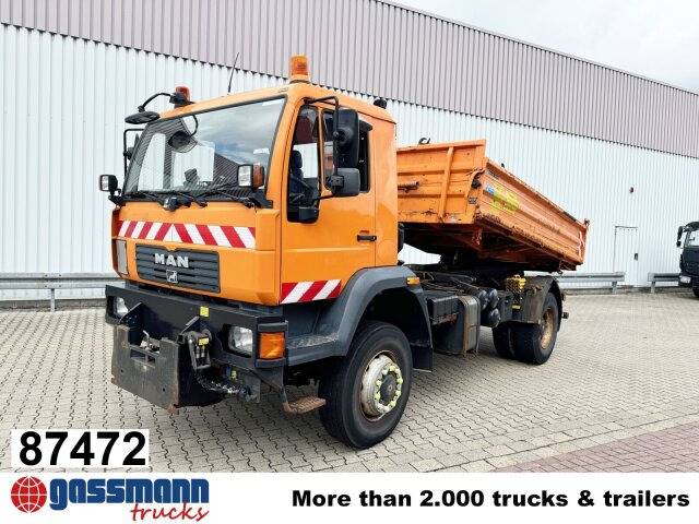 MAN LE 18.280 4X4 BB, Winterdienstausstattung, - شاحنة قلاب, شاحنة كرين: صورة 1 MAN LE 18.280 4X4 BB, Winterdienstausstattung, - شاحنة قلاب, شاحنة كرين: صورة 1