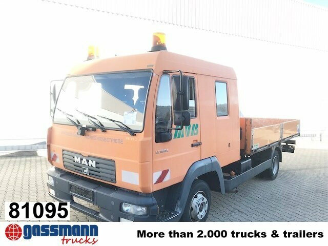 MAN LE 8.185 LC Doka 4x2 BB, 2x AHK - شاحنات مسطحة: صورة 1 MAN LE 8.185 LC Doka 4x2 BB, 2x AHK - شاحنات مسطحة: صورة 1