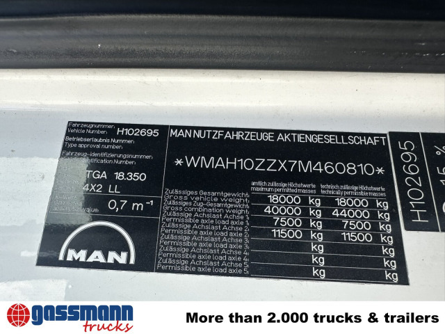 MAN TGA 18.350 4x2 LL, Fahrschulausstattung - شاحنة مقفلة: صورة 2 MAN TGA 18.350 4x2 LL, Fahrschulausstattung - شاحنة مقفلة: صورة 2