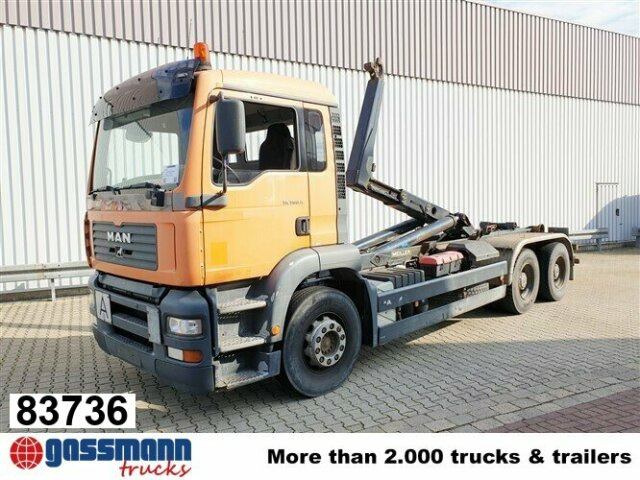 MAN TGA 26.363 FDC 6x4 BB - شاحنة ذات خطاف: صورة 1 MAN TGA 26.363 FDC 6x4 BB - شاحنة ذات خطاف: صورة 1