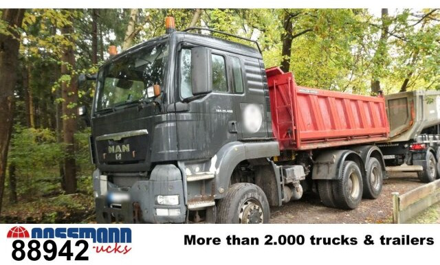 MAN TGA 26.400 6x6 BB, Winterdienstausstattung - شاحنة قلاب: صورة 1 MAN TGA 26.400 6x6 BB, Winterdienstausstattung - شاحنة قلاب: صورة 1