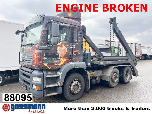 MAN TGA 26.410 6X2/4 BL, Vorlauf Lenk-Liftachse, - شاحنة نقل المخلفات: صورة 1 MAN TGA 26.410 6X2/4 BL, Vorlauf Lenk-Liftachse, - شاحنة نقل المخلفات: صورة 1