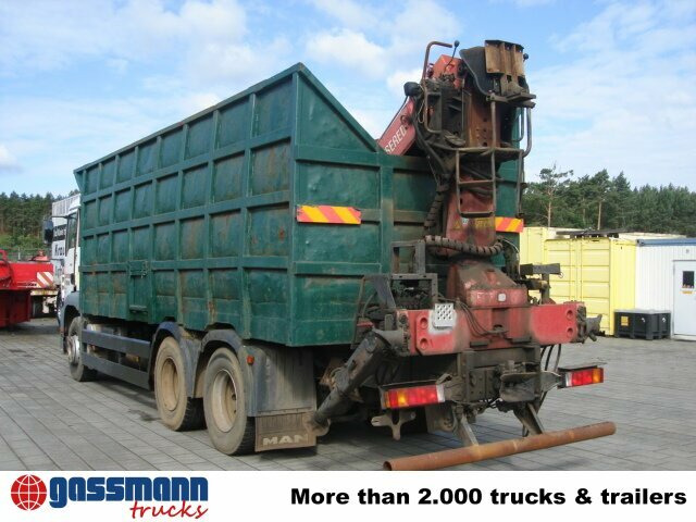 شاحنة قطع الأشجار, شاحنة كرين لنقل الأخشاب MAN TGA 26.413 BB 6x4 Kran Heckkran Jonsered 1020: صورة 10 شاحنة قطع الأشجار, شاحنة كرين لنقل الأخشاب MAN TGA 26.413 BB 6x4 Kran Heckkran Jonsered 1020: صورة 10