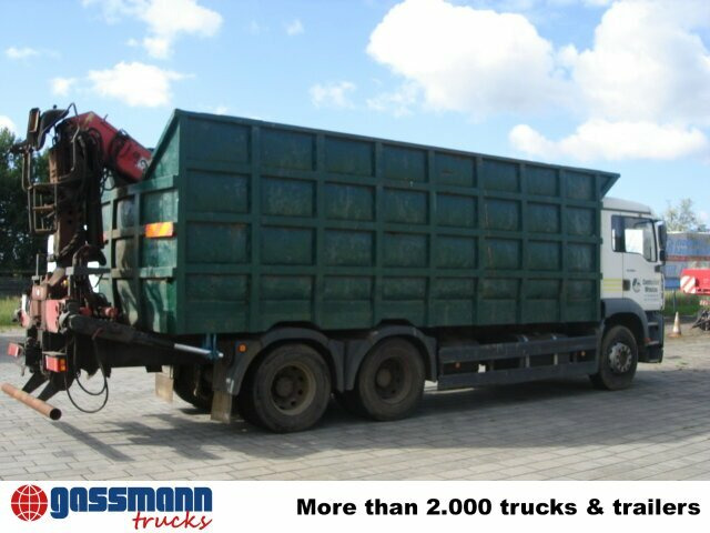 شاحنة قطع الأشجار, شاحنة كرين لنقل الأخشاب MAN TGA 26.413 BB 6x4 Kran Heckkran Jonsered 1020: صورة 7 شاحنة قطع الأشجار, شاحنة كرين لنقل الأخشاب MAN TGA 26.413 BB 6x4 Kran Heckkran Jonsered 1020: صورة 7