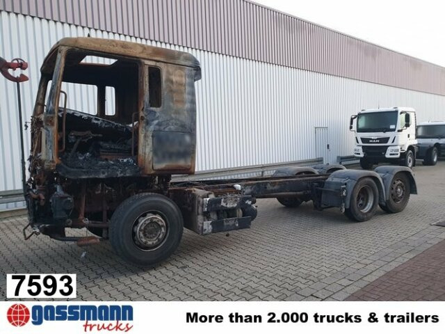 MAN TGA 26.440 6x2 BL Brandschaden - شاحنة هيكل كابينة: صورة 1 MAN TGA 26.440 6x2 BL Brandschaden - شاحنة هيكل كابينة: صورة 1